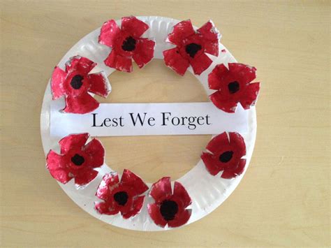 anzac day poppies for kids to make